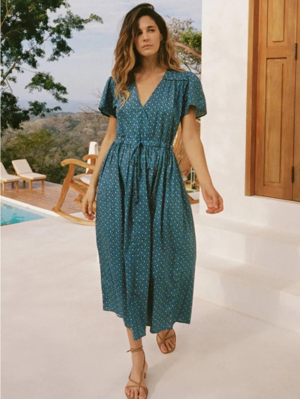 Christy Dawn The Dawn Dress - Essence Blue PM - Picture 4 of 5